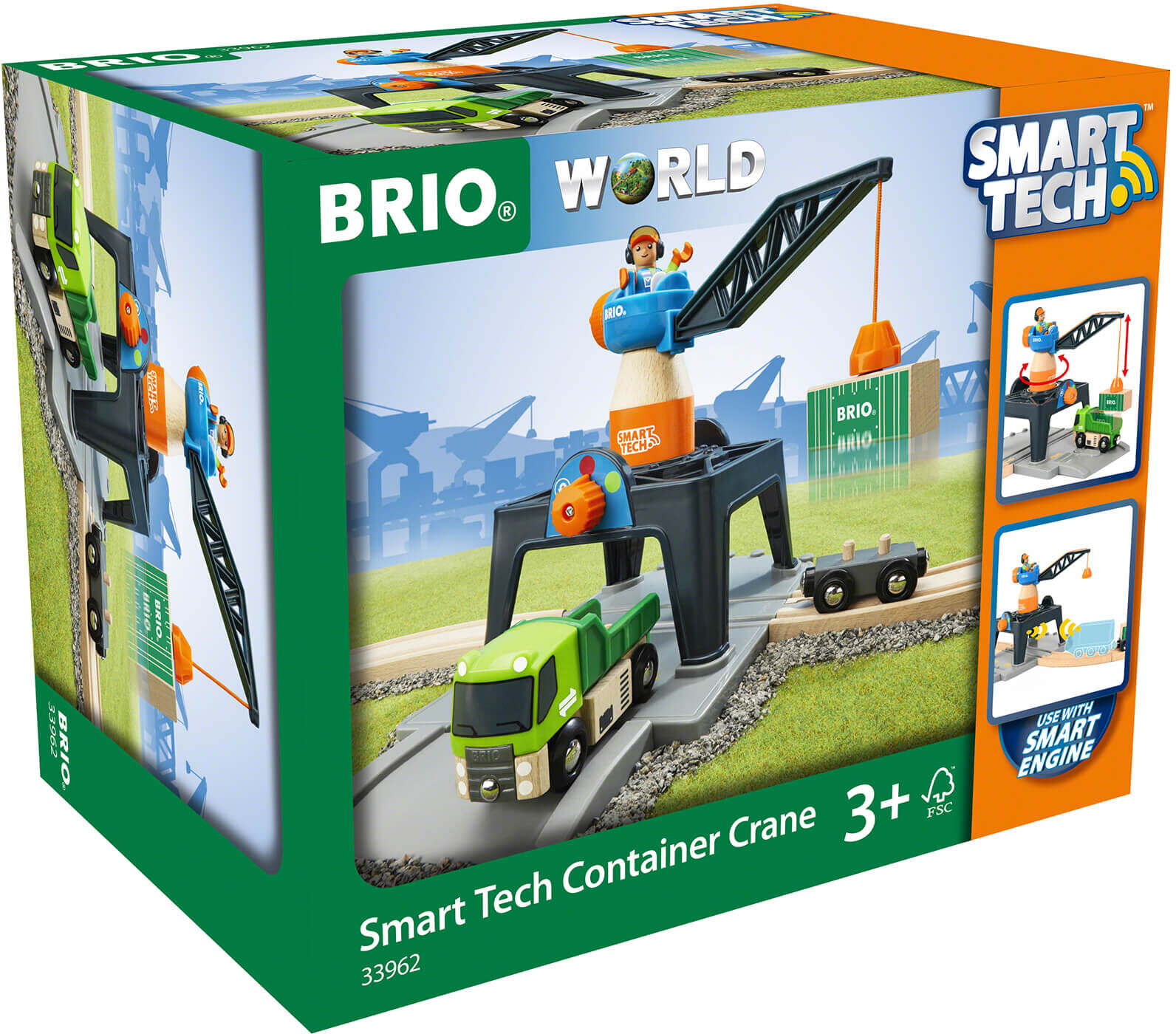 Brio Smart Tech Railway Container Crane