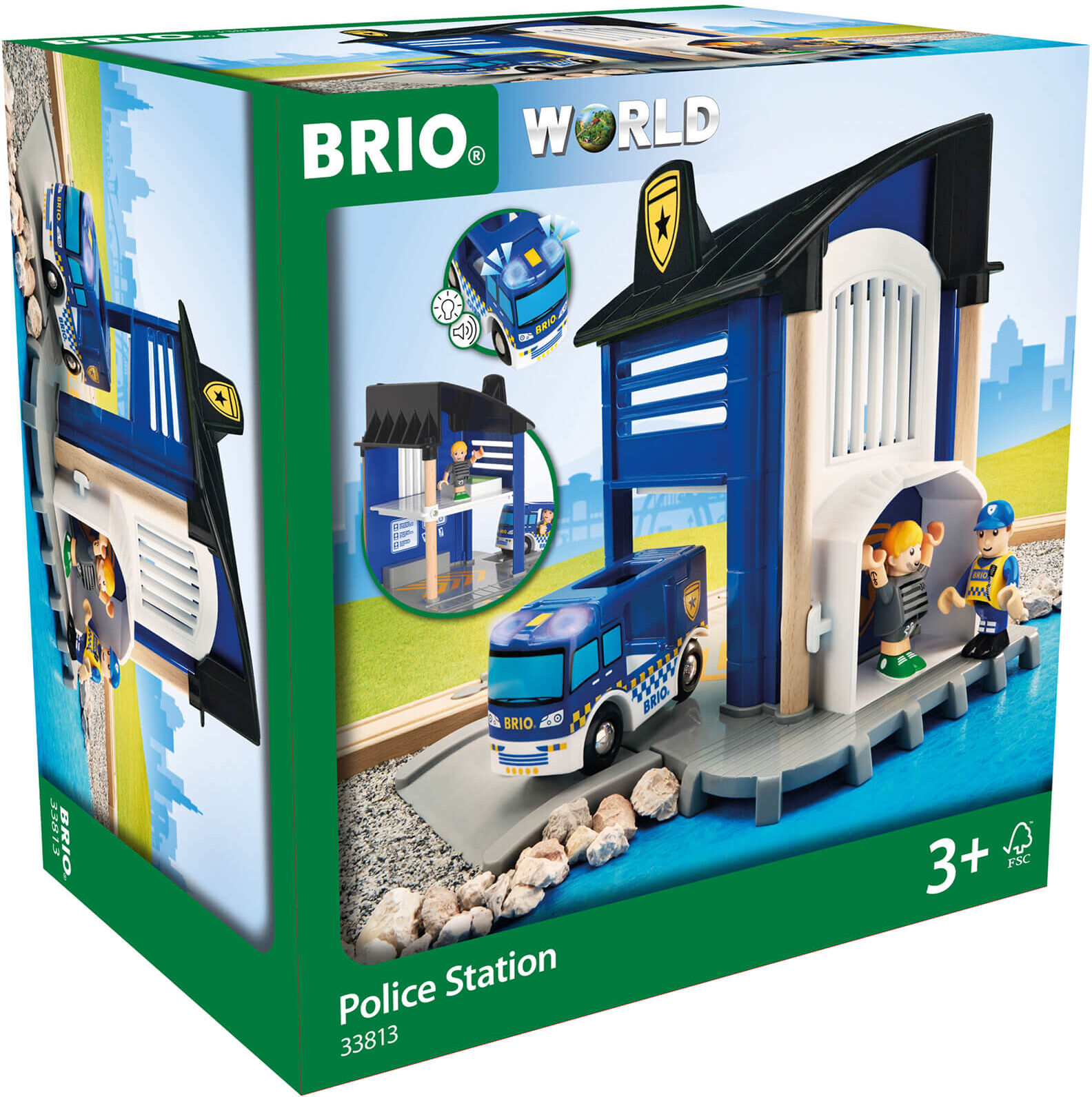 Brio Police Station Light & Sound Brio Police Station Light & Sound
