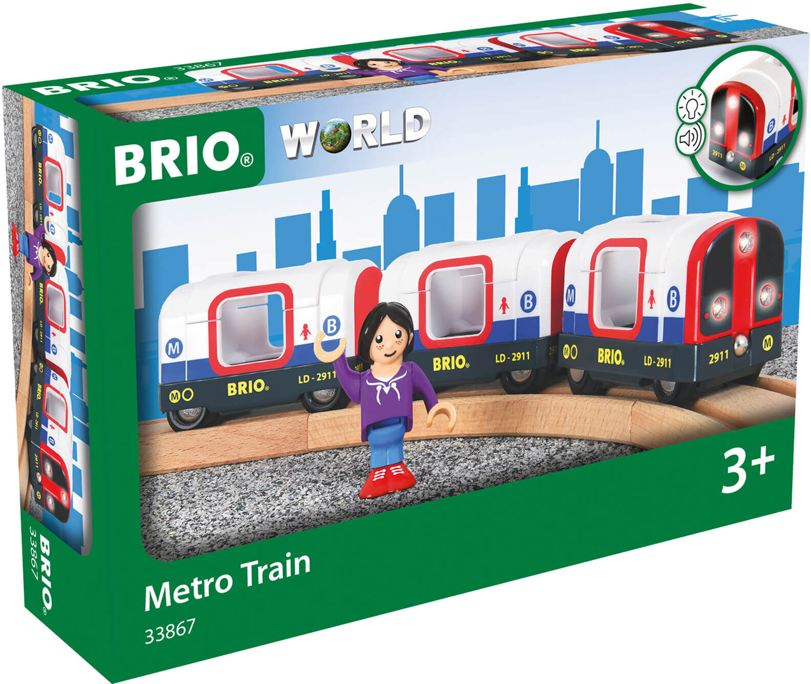 Brio Tube Metro Train