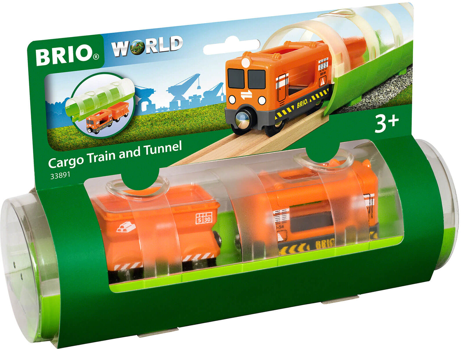 Brio Tunnel & Cargo Train