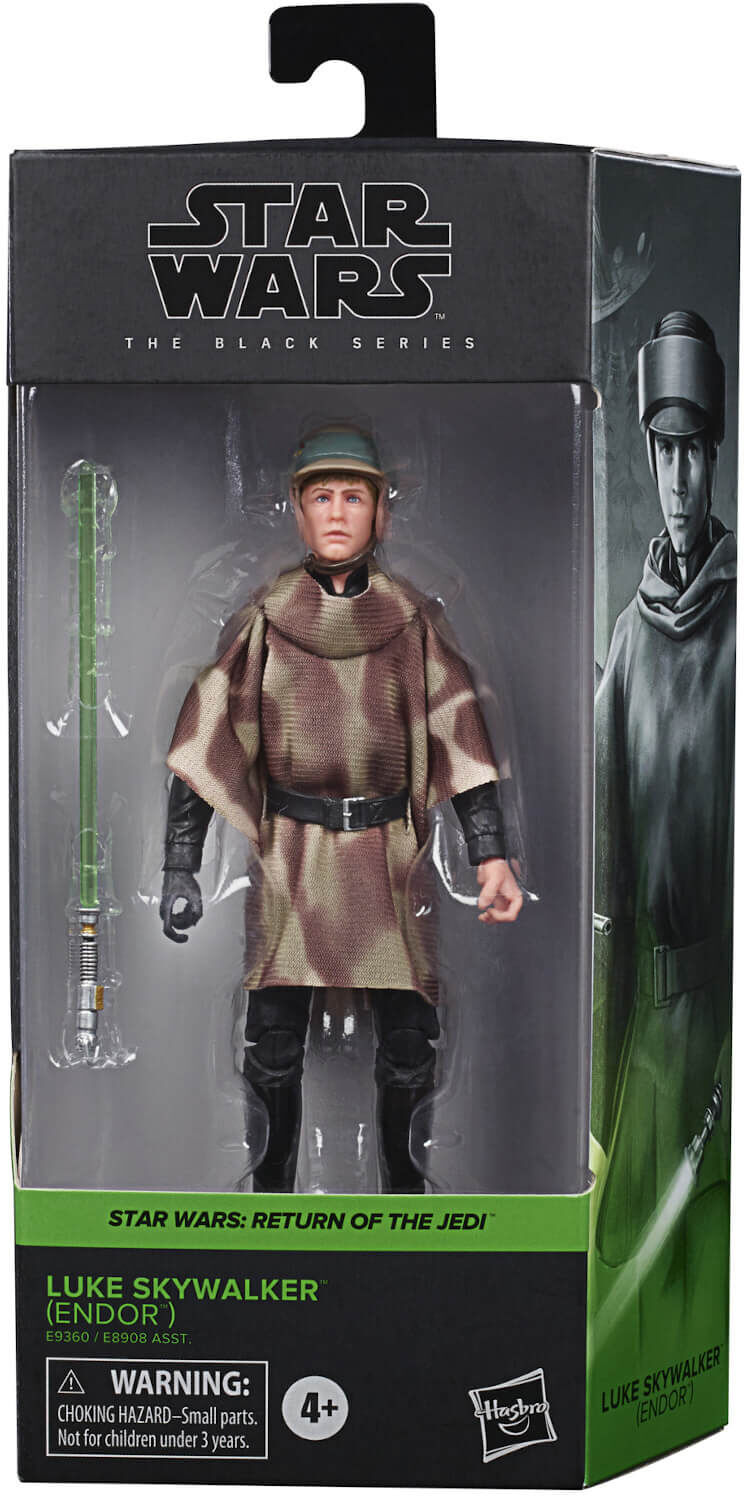 Hasbro Star Wars The Black Series Luke Skywalker (Endor) Action Figure