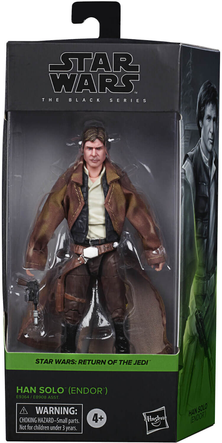 Hasbro Star Wars The Black Series Han Solo (Endor) Action Figure Hasbro Star Wars The Black Series Han Solo (Endor) Action Figure