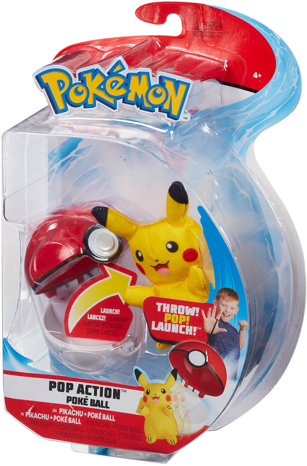 Pokémon Pop Action Pikachu Poke Ball