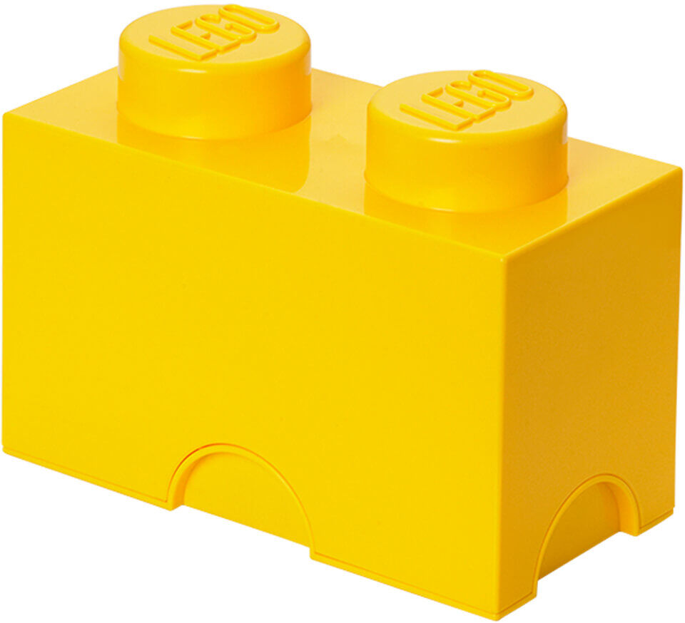 Room Copenhagen LEGO Storage Brick 2- Yellow