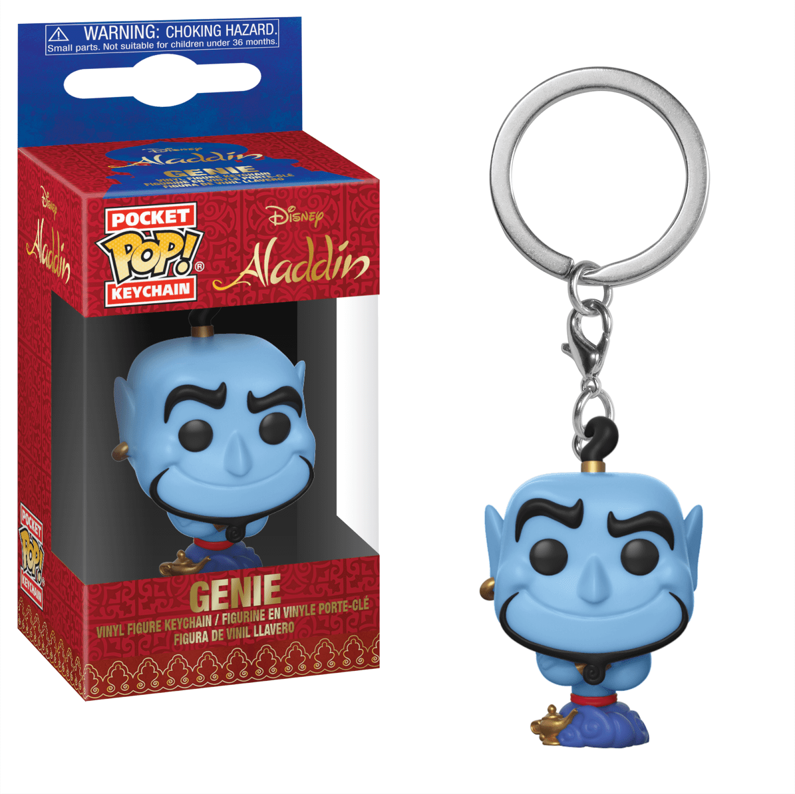 Pop! Keychain Disney Aladdin Genie Pop! Vinyl Keychain Pop! Keychain Disney Aladdin Genie Pop! Vinyl Keychain