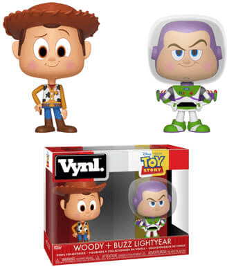 Vynl. Disney Woody & Buzz Vynl. Vynl. Disney Woody & Buzz Vynl.