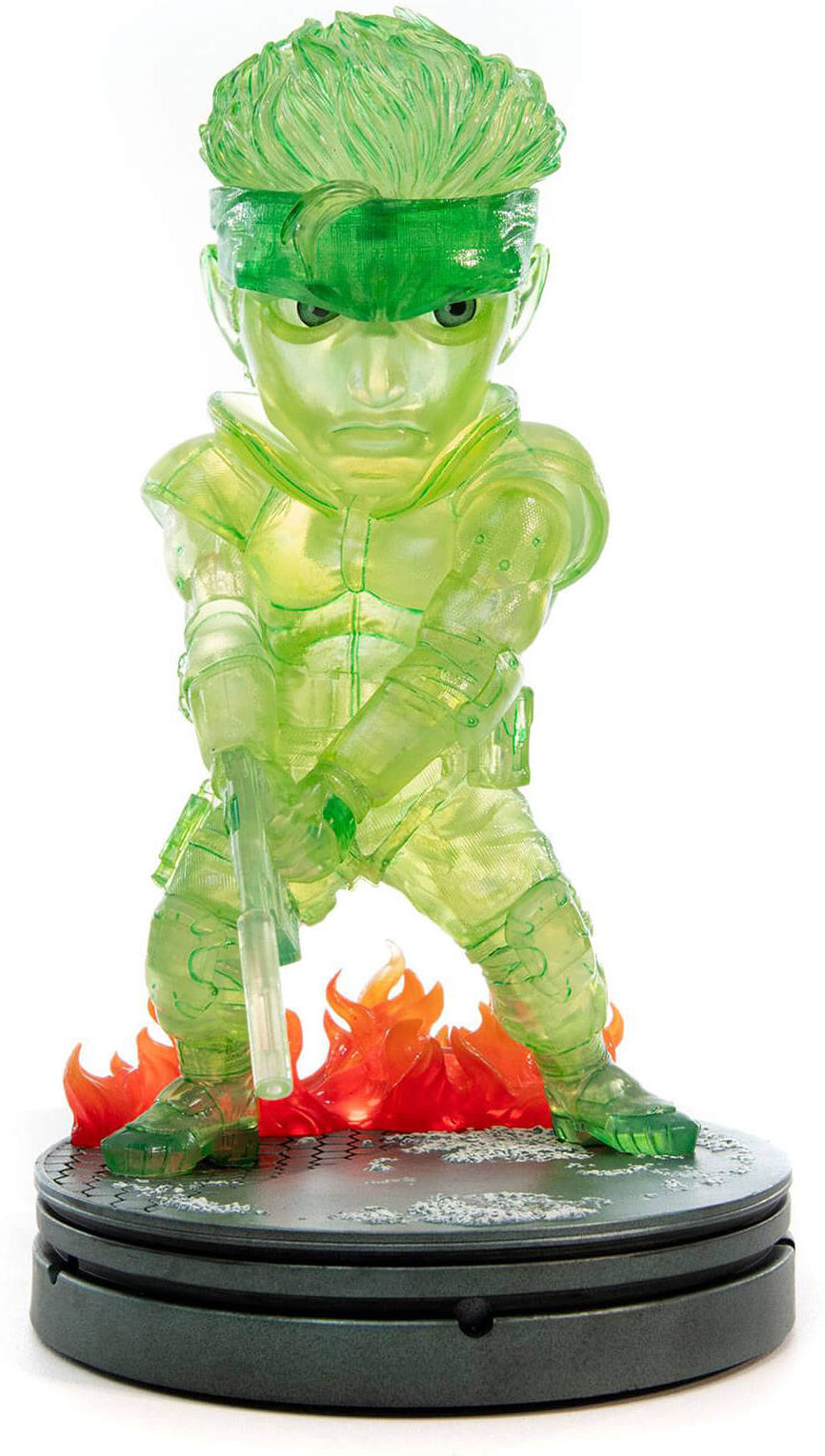 First 4 Figures Metal Gear Solid PVC SD Statue Solid Snake Stealth Camouflage Neon Green Ver. 20 cm First 4 Figures Metal Gear Solid PVC SD Statue Solid Snake Stealth Camouflage Neon Green Ver. 20 cm