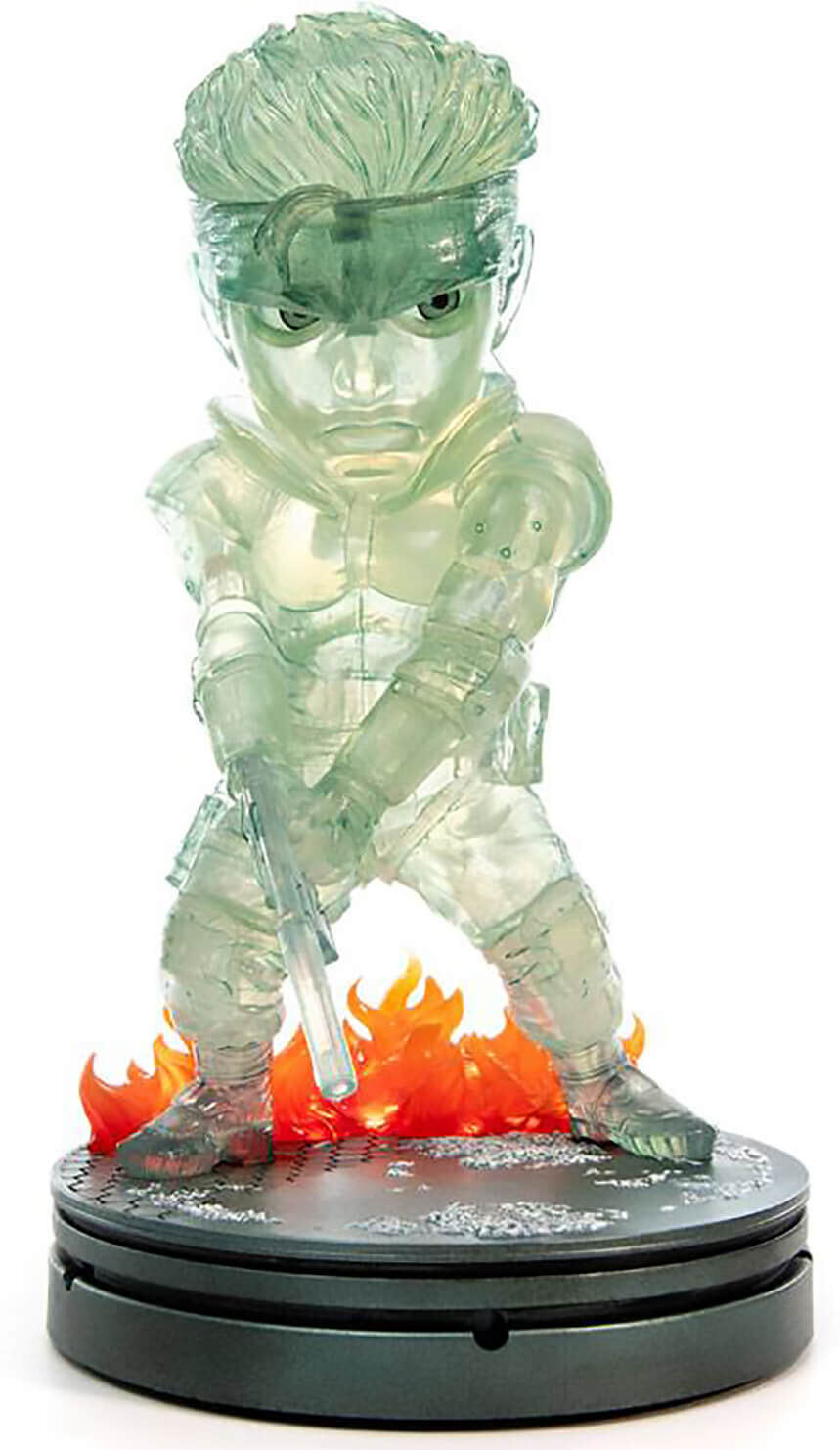 First 4 Figures Metal Gear Solid PVC SD Statue Solid Snake Stealth Camouflage Ver. 20 cm First 4 Figures Metal Gear Solid PVC SD Statue Solid Snake Stealth Camouflage Ver. 20 cm