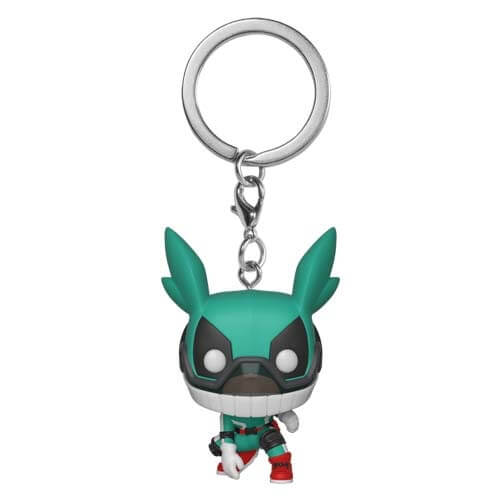 Pop! Keychain My Hero Academia Deku with Helment Pocket Pop! Keychain