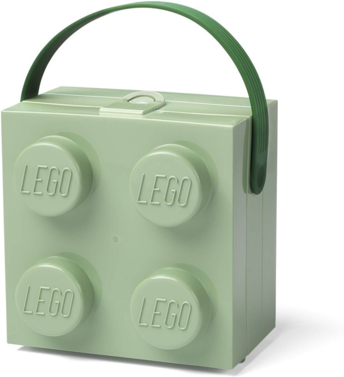 Room Copenhagen LEGO Lunch Box with Handle - Sand Green Room Copenhagen LEGO Lunch Box with Handle - Sand Green