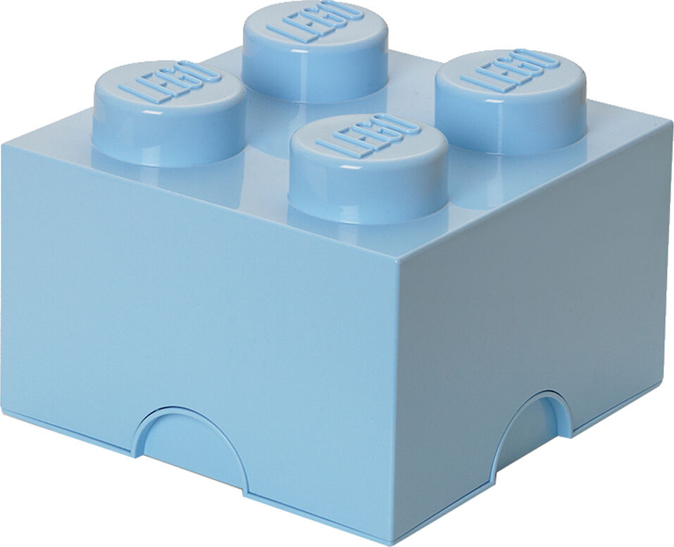 Room Copenhagen LEGO Storage Brick 4 - Light Blue