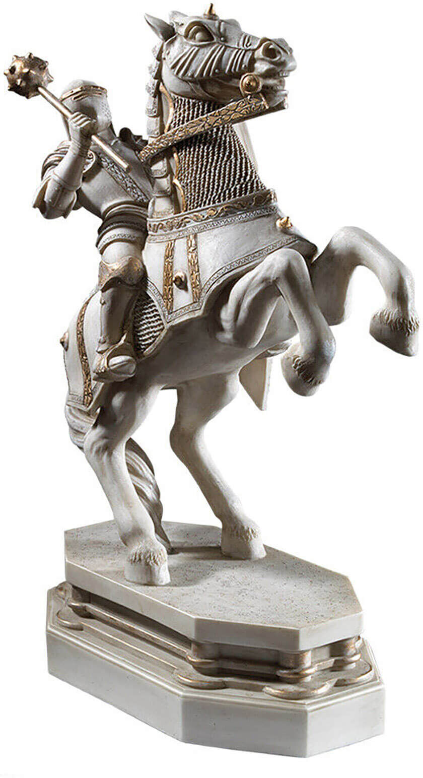 The Noble Collection Harry Potter Wizards Chess White Knight Bookend The Noble Collection Harry Potter Wizards Chess White Knight Bookend