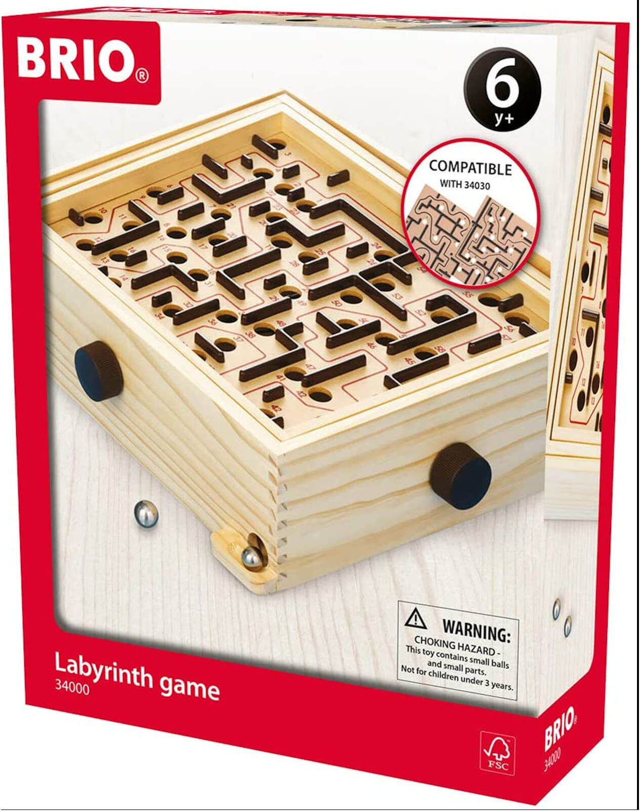 Brio Wooden Labyrinth Game Brio Wooden Labyrinth Game