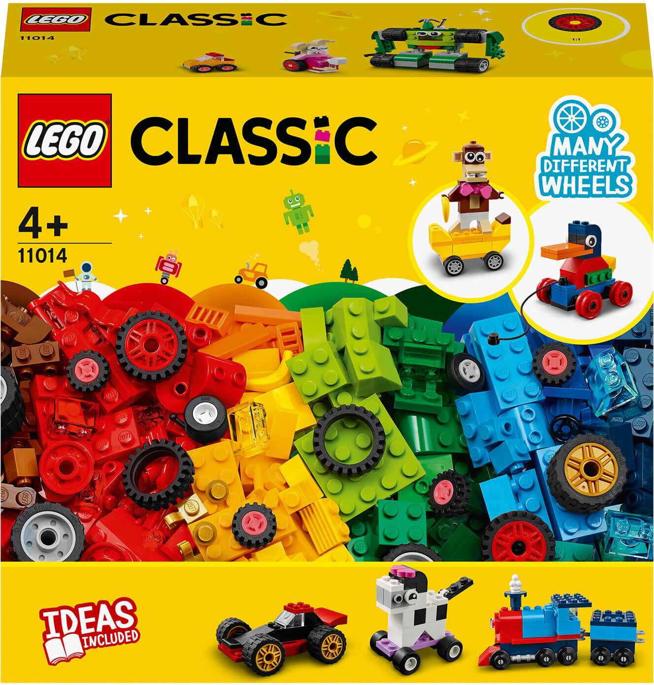 Lego Classic: Bricks and Wheels Starter Building Set (11014)