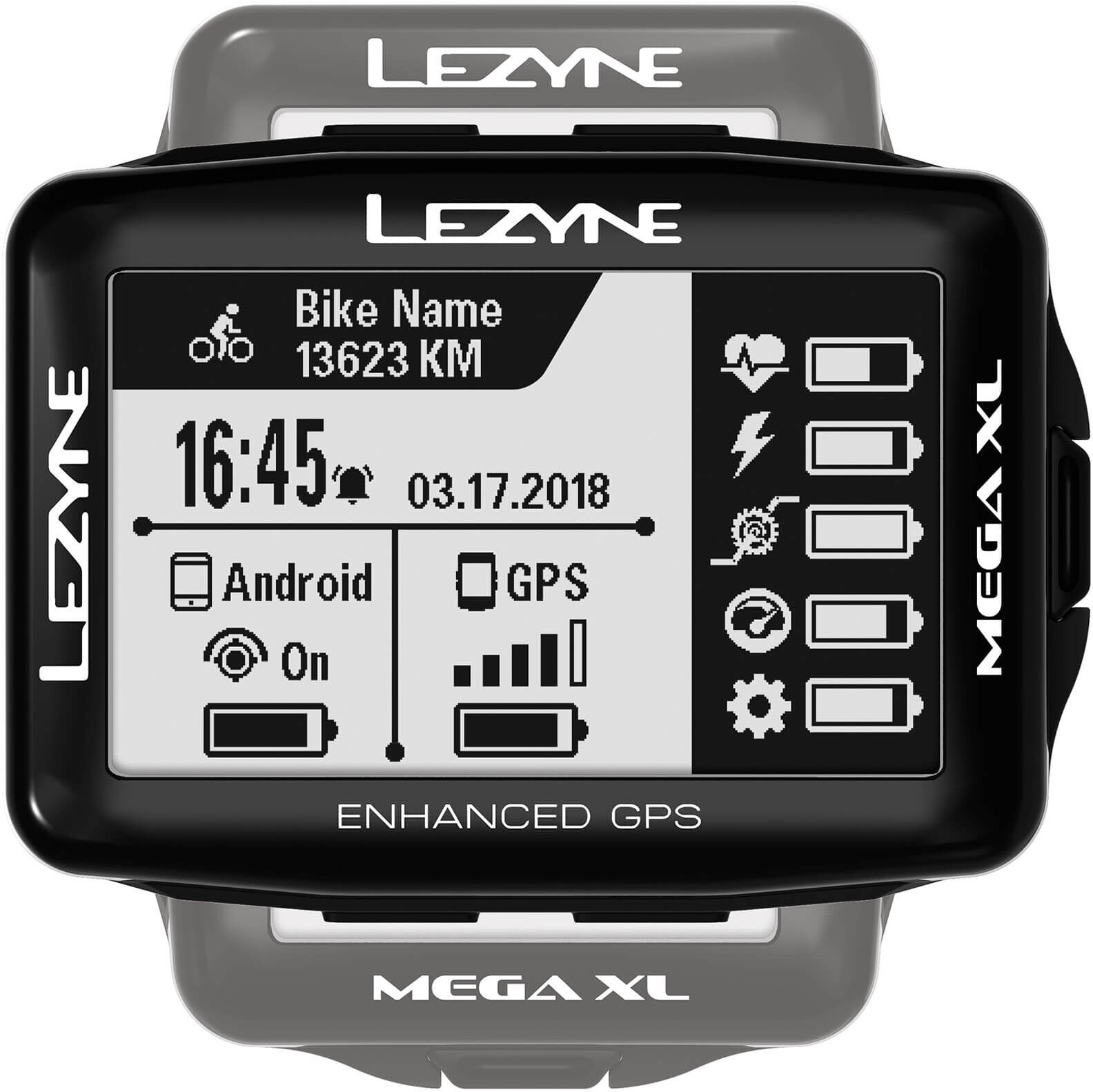 Lezyne Mega XL GPS Cycle Computer;