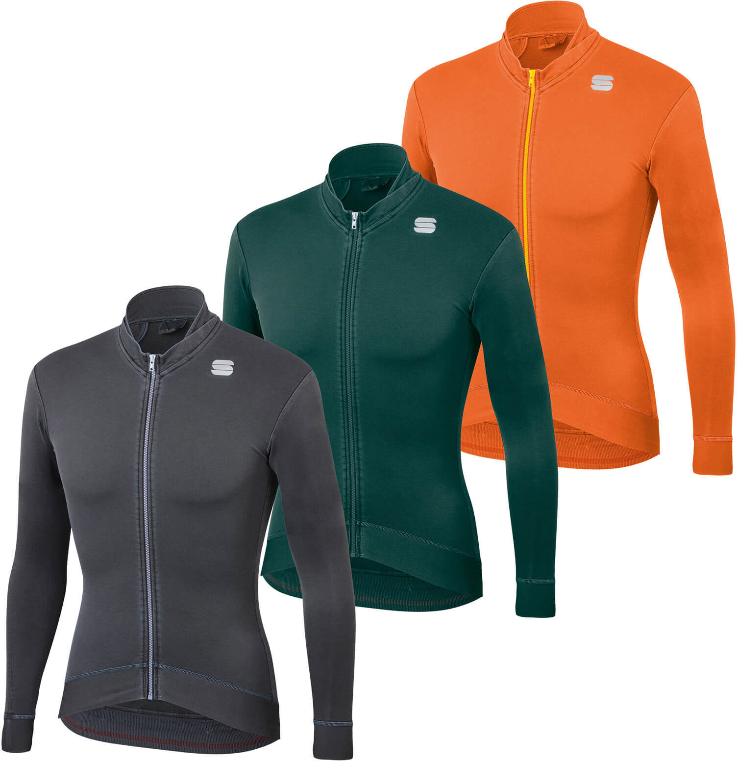 Sportful Monocrom Thermal Jersey - L; male Sportful Monocrom Thermal Jersey - L; male