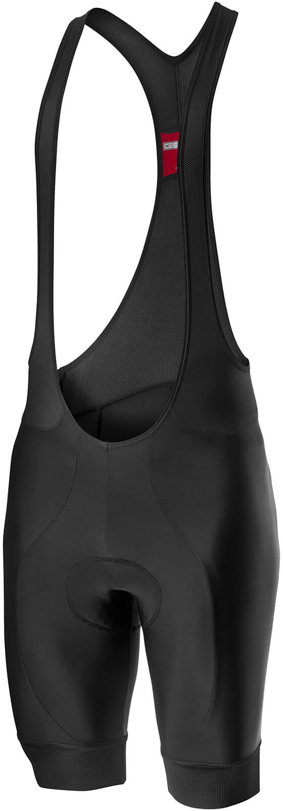 Castelli Entrata Bib Shorts - S - Black; male