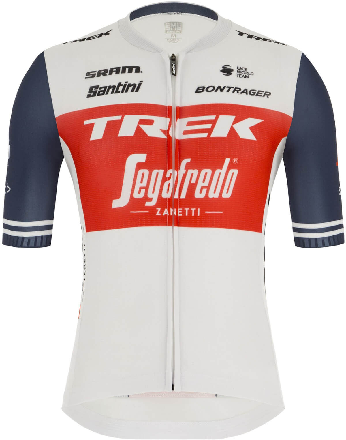 Santini Trek-Segafredo Pro Team Eco Sleek Race Jersey - XXL; male Santini Trek-Segafredo Pro Team Eco Sleek Race Jersey - XXL; male