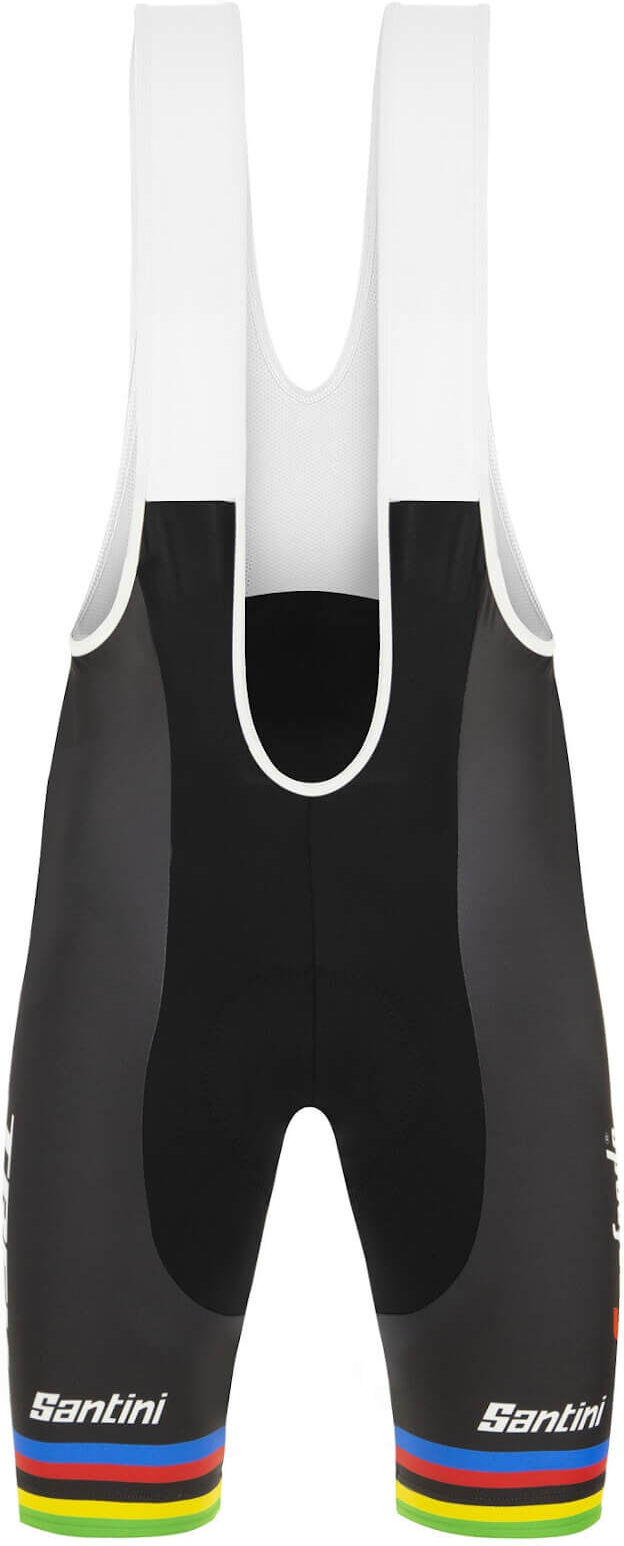 Santini Trek-Segafredo World Champion Prime Bib Shorts - XS; male Santini Trek-Segafredo World Champion Prime Bib Shorts - XS; male