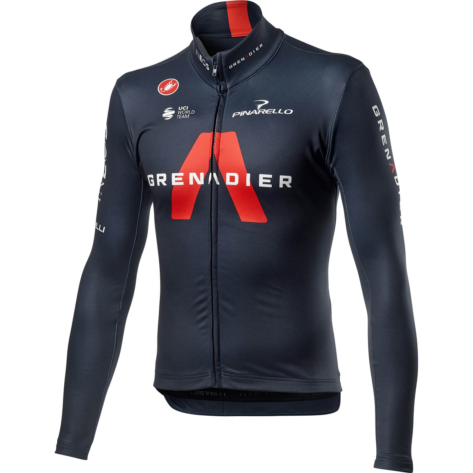 Castelli Team Inoes Grenadier LS Thermal Jersey - L; male Castelli Team Inoes Grenadier LS Thermal Jersey - L; male