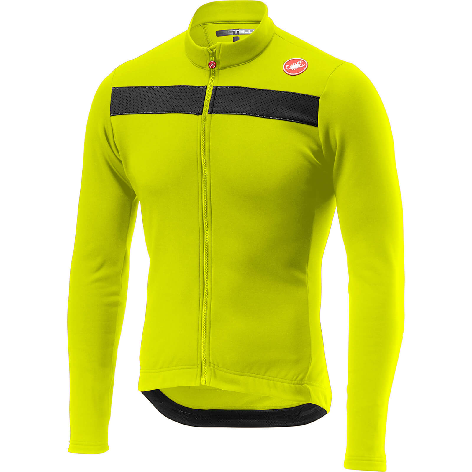 Castelli Puro 3 Jersey - XXL - Yellow Fluo; male