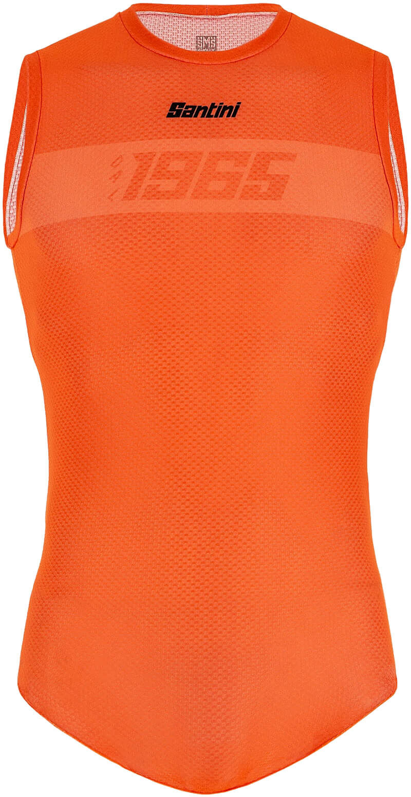 Santini 1965 Baselayer - XS - Fluo Orange; male