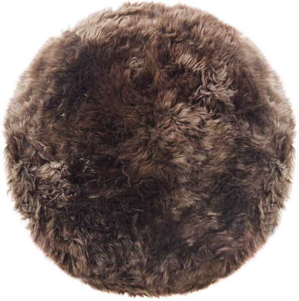 Royal Dream 100% Round Sheepskin Rug - Taupe-unisex Royal Dream 100% Round Sheepskin Rug - Taupe-unisex