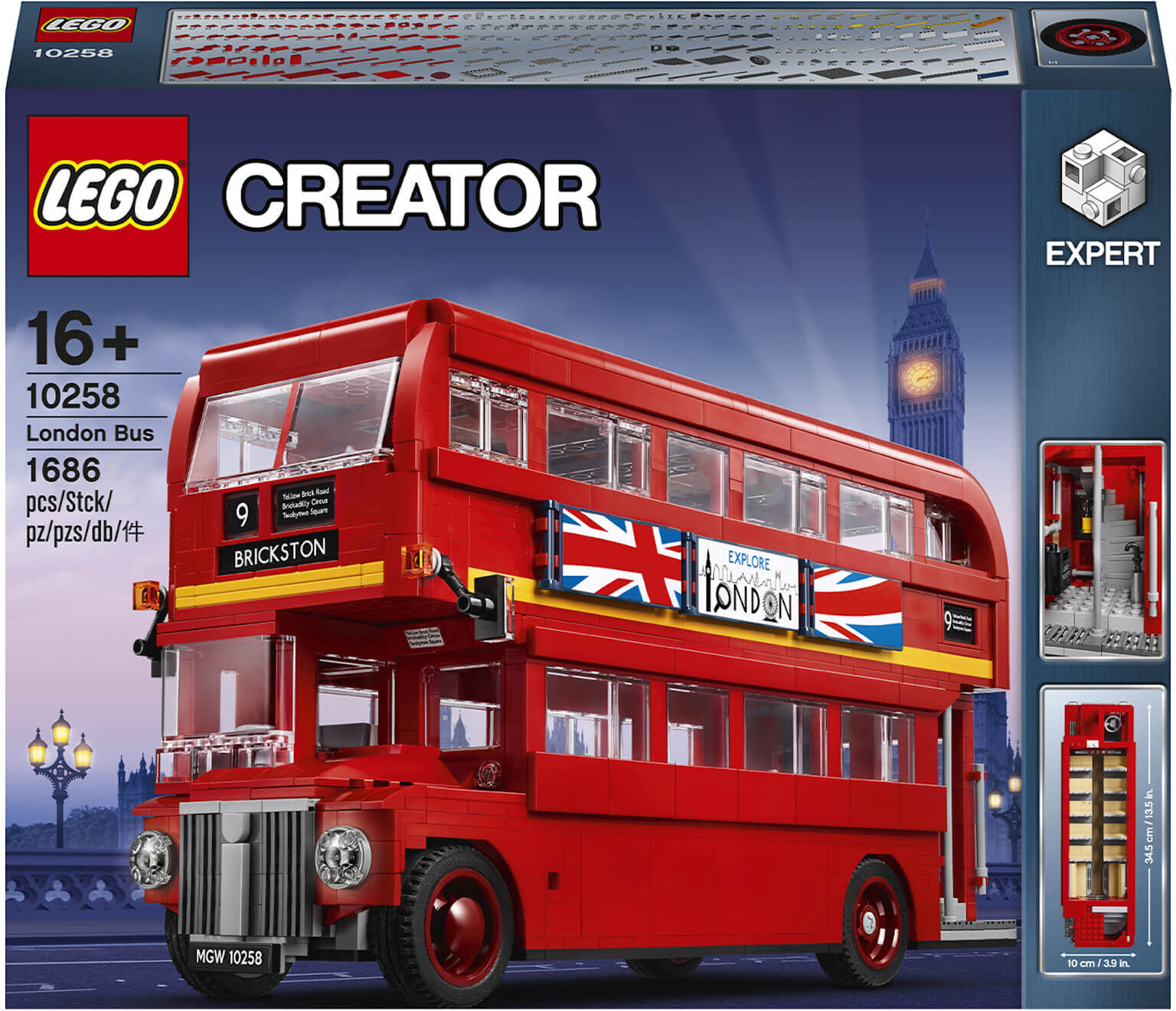 Lego Creator Expert: London Bus (10258)-unisex Lego Creator Expert: London Bus (10258)-unisex