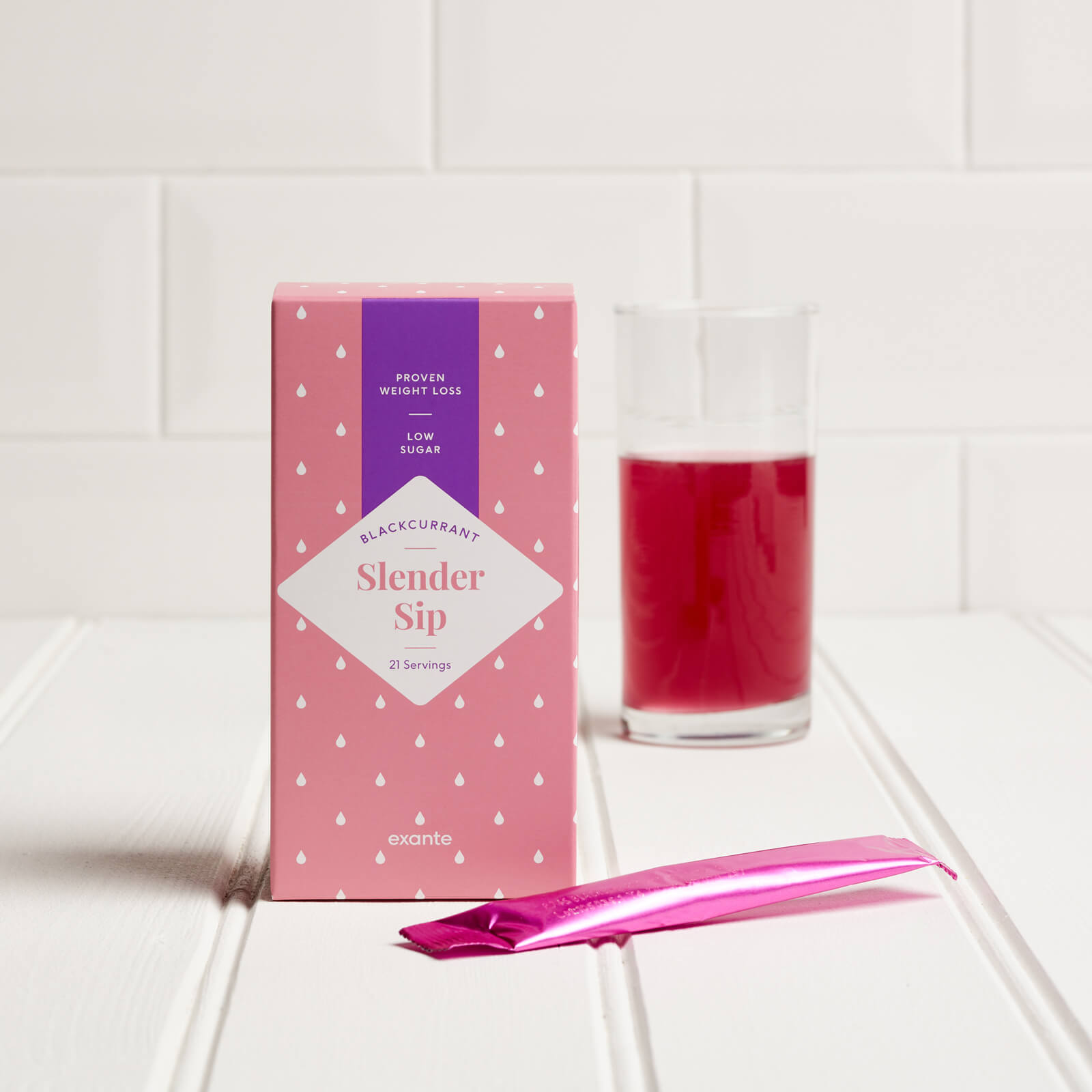 Exante Diet exante Blackcurrant Slender Sip - 7 Days Exante Diet exante Blackcurrant Slender Sip - 7 Days