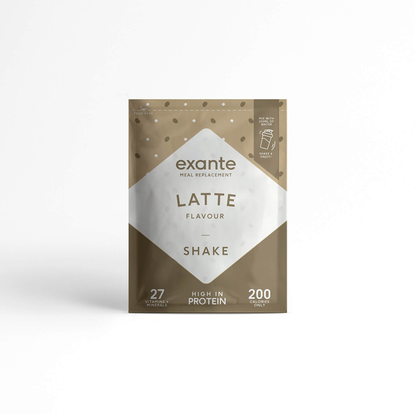 Exante Diet Meal Replacement Latte Shake