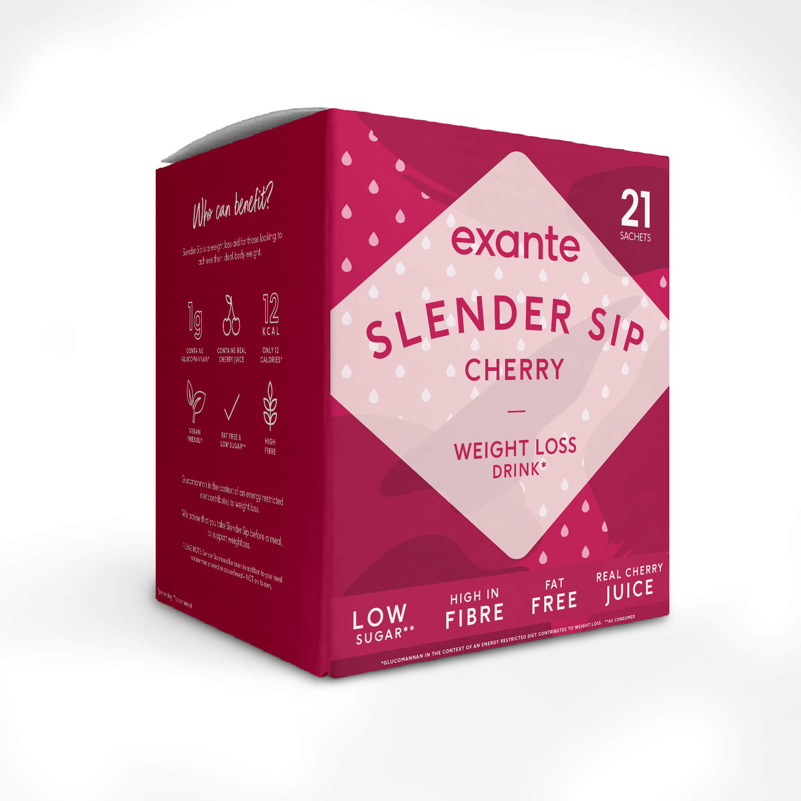 Exante Diet exante Cherry Slender Sip - 7 Days