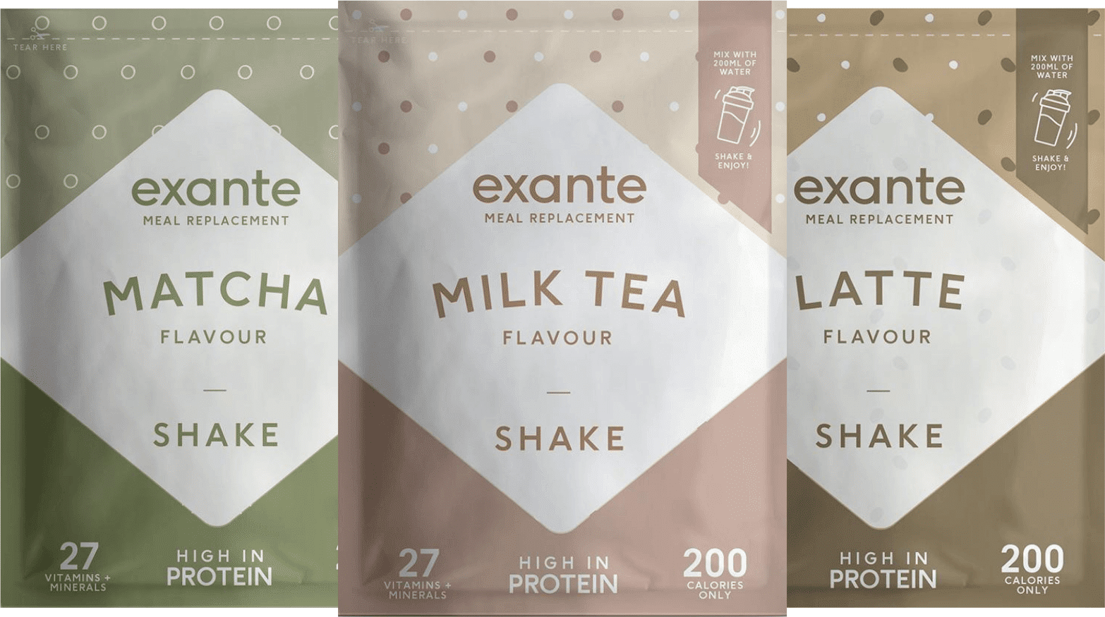 Meal Replacement Asian Shake Mixed Bundle Meal Replacement Asian Shake Mixed Bundle