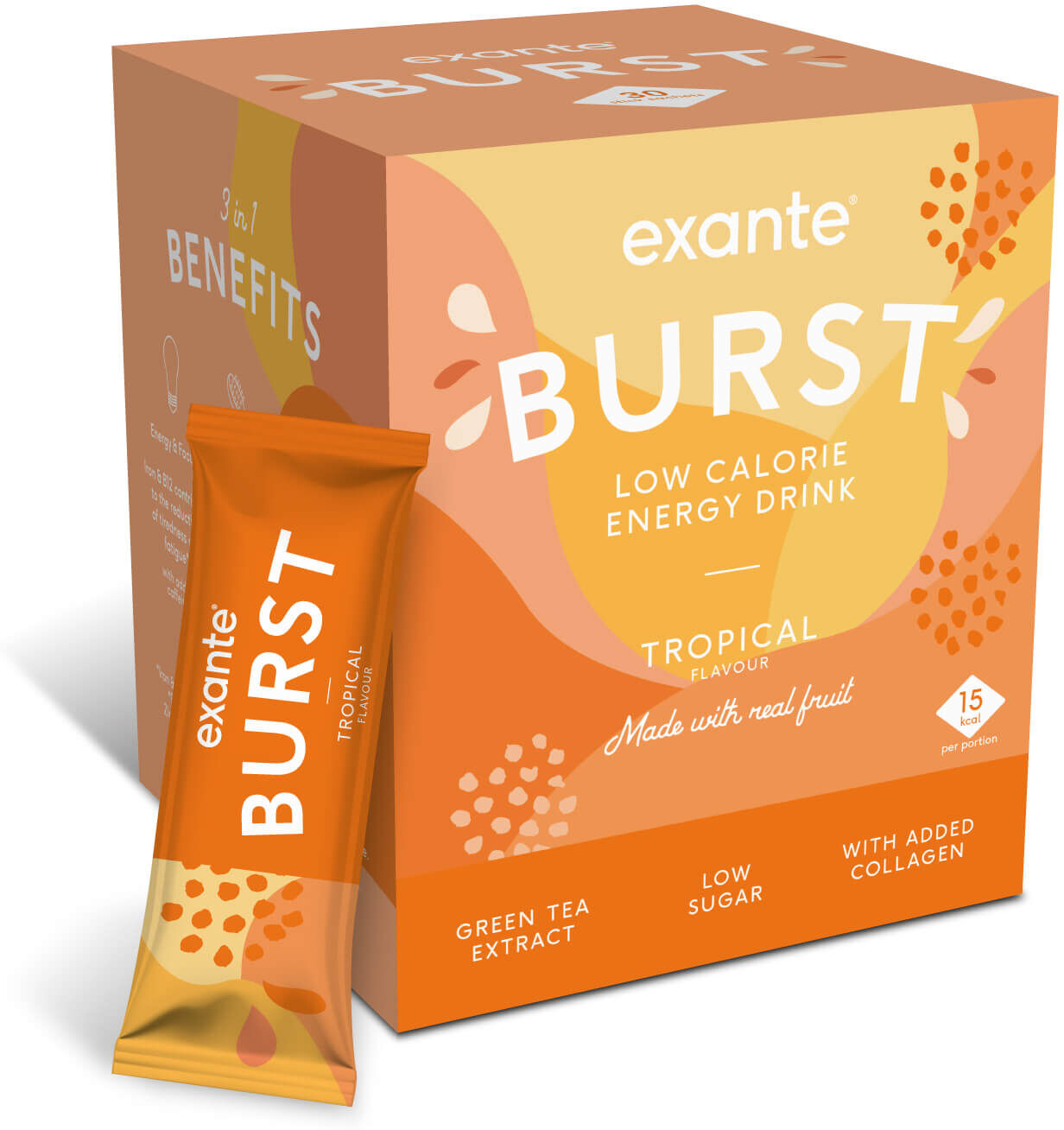 Exante Diet Tropical BURST Box of 30 Exante Diet Tropical BURST Box of 30