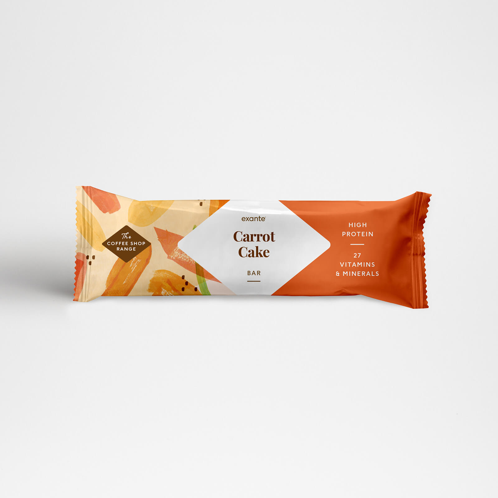 Exante Diet Meal Replacement Carrot Cake Bar Exante Diet Meal Replacement Carrot Cake Bar