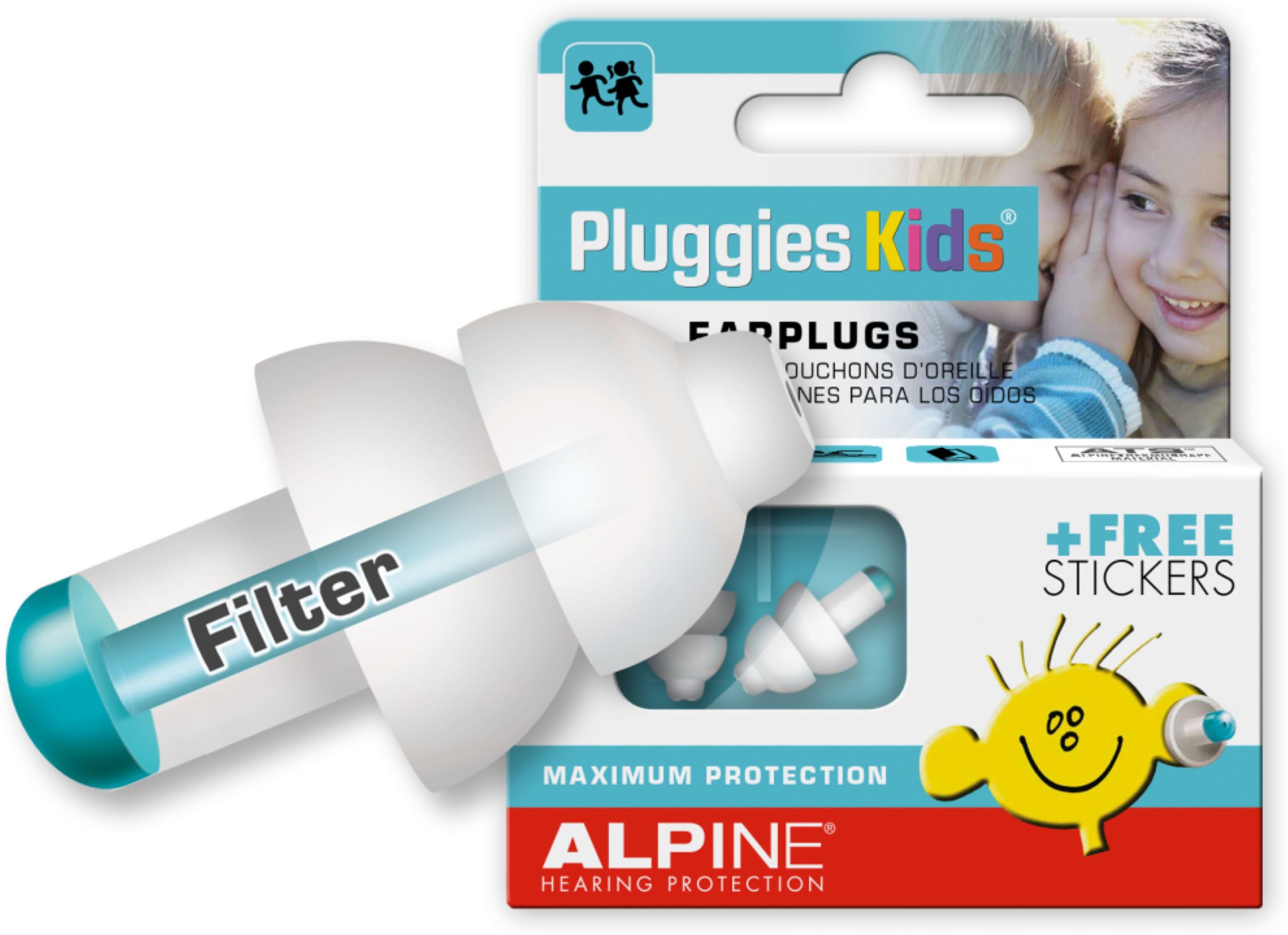 Alpine Pluggies Kids Gehörschutz