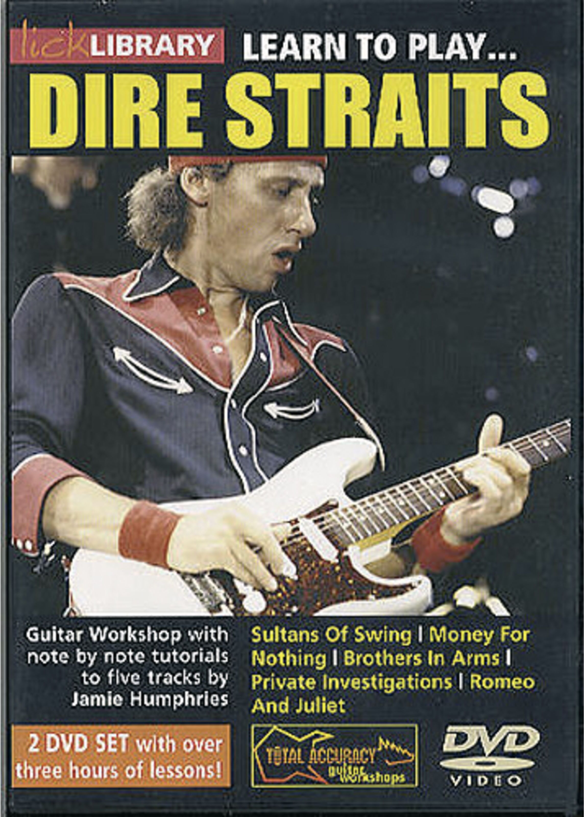Roadrock International Lick library - Dire Straits Learn to play (Guitar), DVD
