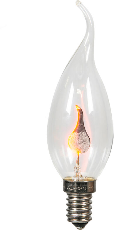 Calex E14 glow tip candle lamp Flickervlam BXS35 3W 5 lm 2200K Calex E14 glow tip candle lamp Flickervlam BXS35 3W 5 lm 2200K