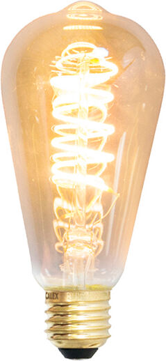 Calex E27 LED ST64 Spiral Filament 4W 200LM 2100K Dimmable Calex E27 LED ST64 Spiral Filament 4W 200LM 2100K Dimmable