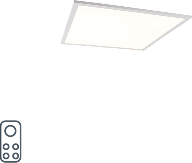 QAZQA Plafondlamp incl. LED dimbaar met afstandbediening 60 cm - Liv QAZQA Plafondlamp incl. LED dimbaar met afstandbediening 60 cm - Liv