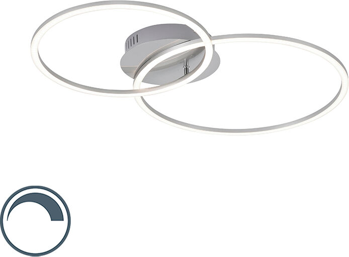 Paul Neuhaus Design ceiling lamp white incl. LED and dimmer 2-light - Julka Paul Neuhaus Design ceiling lamp white incl. LED and dimmer 2-light - Julka