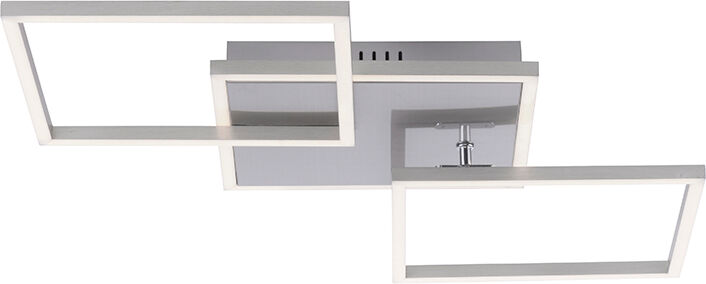 Paul Neuhaus Ceiling lamp steel incl. LED and dimmer 3-light - Amanda Paul Neuhaus Ceiling lamp steel incl. LED and dimmer 3-light - Amanda