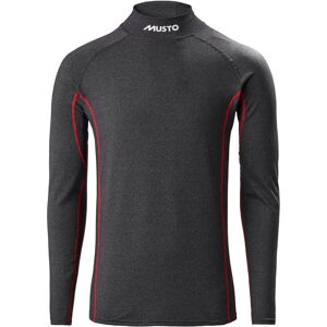 Musto Men's Thermal Base Layer Long-sleeve Top Grey XS