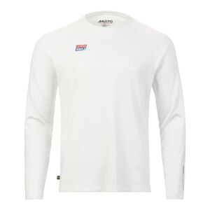 Musto Men's Clipper Merchandise Sunblock Long -sleeve T-shirt White XL