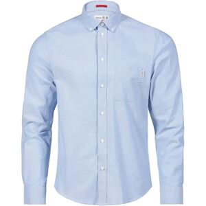 Musto Men's Essential Long-sleeve Oxford Cotton Shirt Blue M