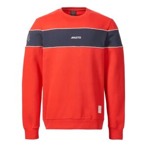 Musto Men's 64 Crew Sweat Red M