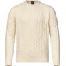 Musto Men's Marina Cable Knit Off White L