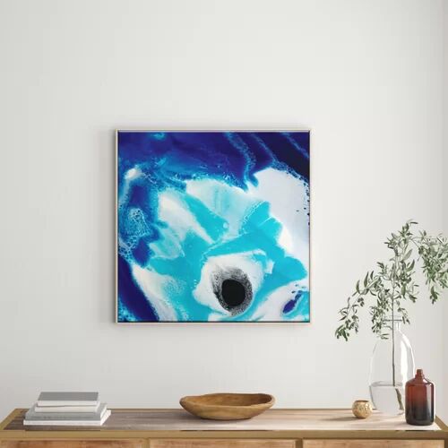 East Urban Home 'The Evil Eye' by Olivia Collins Art Print on Wrapped Canvas East Urban Home  - Size: 61cm H x 61cm W