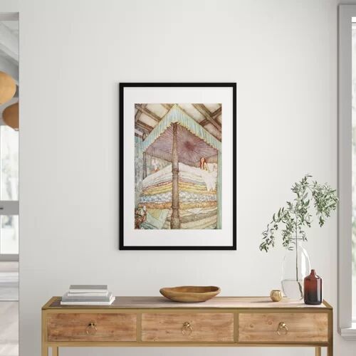 East Urban Home The Princess and the Pea - Painting Print East Urban Home Format: Framed Paper, Size: 100 cm H x 70 cm W x 2.3 cm D  - Size: 70 cm H x 100 cm W x 2.3 cm D East Urban Home The Princess and the Pea - Painting Print East Urban Home Format: Framed Paper, Size: 100 cm H x 70 cm W x 2.3 cm D  - Size: 70 cm H x 100 cm W x 2.3 cm D
