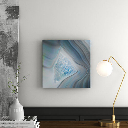 East Urban Home Crystal Shards' Graphic Art Wrapped on Canvas East Urban Home Size: 45cm H x 45cm W x 3.8cm D  - Size: Small East Urban Home Crystal Shards' Graphic Art Wrapped on Canvas East Urban Home Size: 45cm H x 45cm W x 3.8cm D  - Size: Small