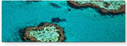 East Urban Home Great Barrier Reef in Australia Photographic Print on Canvas East Urban Home Size: 120cm L x 40cm W  - Size: Large